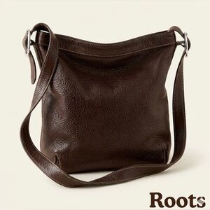 Roots Riverside Crossbody Bag - Tribe Leather - Made in Canada